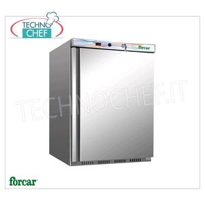 Réfrigérateur commercial Forcar G-ER200SS à 1 porte, 130 L, température statique +2/+8°C, modèle classe A - Product Image 3