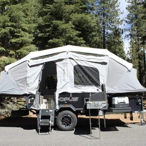 Tente extérieure imperméable pour remorque quatre saisons (remorque non incluse) Tente de camping gonflable surélevée <span class=keywords><strong>pliante</strong></span> - Product Image 5