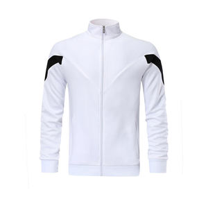 Vente en gros Ensemble de survêtements 2 pièces automne hiver 100% Survêtement de jogging en polyester avec logo personnalisé pour hommes - Product Image 5