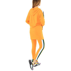 Alta calidad de tamaño personalizado de invierno con capucha Casual sólido mujeres chándales Jogging trajes más vendidos - Product Image 3