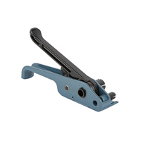 Tendeur manuel de sangles en polyéthylène, coupe-sangles, outils d'emballage, bleu, treuil à corde, machine à sangles, largeur 3/8-3/4 pouces, sangle en PE PP