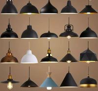 Lampe suspendue moderne de luxe avec forme et couleur personnalisées, lumière LED blanc chaud, fabriquée en Inde, prix bas