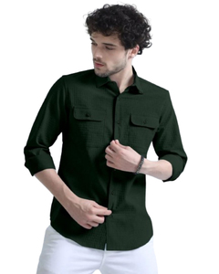 Camisa de Pesca Táctica Deportiva para Exteriores, de Secado Rápido, Ecológica, con Estampado Floral, para Hombre, Ropa de Trabajo Informal, Camisas de Safari - Product Image 1