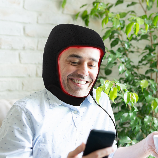 Hair Red Light Therapy Hat Device 460nm 850nm 660nm Shenzhen Factory Home Use