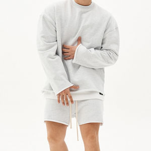 Grueso Big Hood Design Custom Men Hoodies Plain Sudadera de alta calidad - Product Image 3