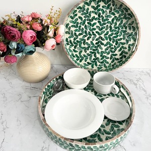 ถาดสำหรับเสิร์ฟหอยมุกตกแต่งสำหรับแขกผู้เข้าพักพร้อมบรรจุภัณฑ์ตามสั่ง - Product Image 5