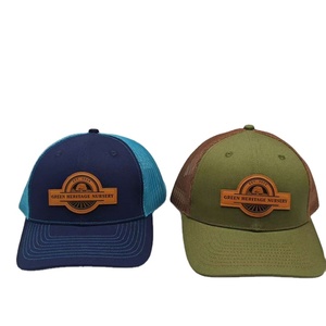 Sombrero de camionero de 6 paneles con logotipo bordado personalizado con tela de malla y encaje-Sombrero de viaje al aire libre Color y tamaño personalizables - Product Image 4