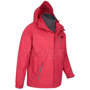 Veste de pluie en toile à capuche pour homme, utilisation en extérieur, faible MOQ, avec logo frontal, écologique, coupe-vent, respirante, marque privée, veste d'hiver - Product Image 4