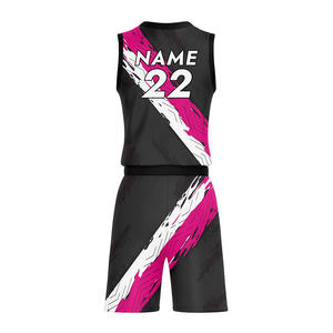 Personnalisé Pas Cher Réversible Mesh Tackle Sergé Sans Bras 4XL Maillots De Basket-Ball Avec Numéros 2025 - Product Image 3