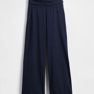 Pantalon de nuit uni pour filles, bas de pyjama vierge personnalisable avec logo, en coton doux, vêtements de nuit pour enfants, coupe ample, pantalon de détente pour tout-petits - Product Image 4