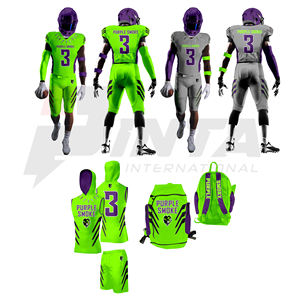 Uniforme de fútbol americano profesional con diseño personalizado para ropa de equipo Uniforme de fútbol americano con logotipo personalizado - Product Image 1