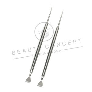 คอนเซปต์การดูแลความงามส่วนบุคคลเครื่องมือยกขนตาสแตนเลสแบบหวีและของเหลวเป็นมิตรกับสิ่งแวดล้อม - Product Image 1