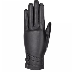 Gants en cuir pour femmes, design vintage tendance 2025, chauds pour l'hiver, écologiques, séchage rapide, cuir véritable - Product Image 3