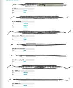 Hu-Friedy Curetas dentales manuales Venta caliente Instrumentos dentales Escaladores dentales - Product Image 3