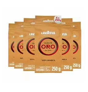 Café moulu Lavazza Qualita Oro 250g en vrac - Best-seller pour les supermarchés et les exportateurs - Product Image 2