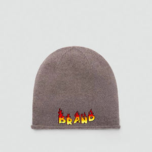 Bonnets en tricot de haute qualité, couleur unie, logo personnalisé, vêtements d'hiver personnalisés, bonnets en tricot, logo personnalisé, bonnet d'hiver en vente - Product Image 1