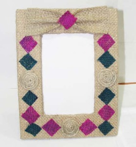 Phong cách bằng gỗ và bông khung ảnh in kỹ thuật số thiết kế độc đáo bông làm việc chất lượng tốt nhất hình ảnh khung - Product Image 1