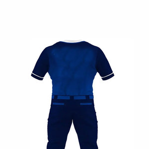 เสื้อเบสบอลคลาสสิกเสื้อกีฬาโพลีเอสเตอร์ติดกระดุมสูงเสื้อเบสบอลพิมพ์ลายดิจิตอลเสื้อเบสบอล - Product Image 6