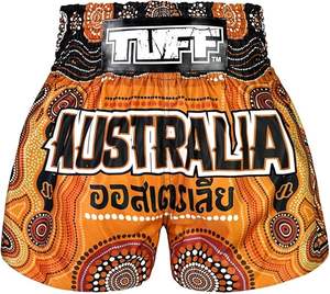 ชุดศิลปะการต่อสู้แบบผสมลายดิจิทัลป้องกันการหดตัวสำหรับผู้ใหญ่ผู้ชายแบบมืออาชีพกางเกงขาสั้นสำหรับต่อสู้โลโก้มวยไทยแบบระเหิด - Product Image 5