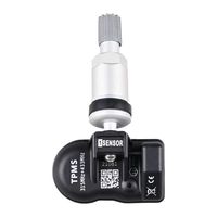 Vente en gros de capteurs TPMS programmables universels 2 en 1 315 et 433 MHz, système de surveillance de la pression des pneus pour voitures, camions, bus
