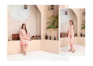 Nueva llegada de algodón étnico Salwar Kameez para mujeres paquistaníes vestido de verano elegante bordado con césped para adultos - Product Image 3