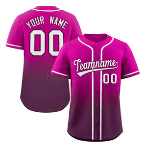 เสื้อเบสบอลผ้าเจอร์ซีย์ระบายอากาศได้ดีสไตล์ใหม่ - Product Image 5