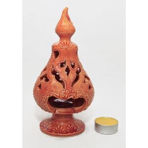 Bougeoir en céramique Design élégant de lanterne et de pot pour la décoration intérieure - Product Image 1