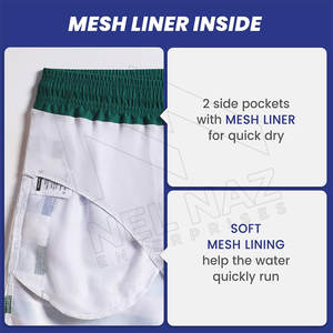 Pantalones cortos de playa con estampado de cintura elástica para hombre, transpirables, vacaciones de verano, ocio, pantalones cortos de pesca para hombre, pantalones cortos informales para hombre - Product Image 3