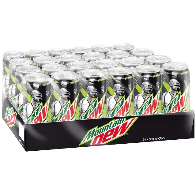 MOUNTAIN DEW 500ML EM GARRAFA Mountain Dew 355ml/Mtn Dew 330ml