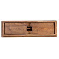 Banc pliant en bois massif ferme rustique style vintage pour usage commercial restaurant hôtel meubles de mariage