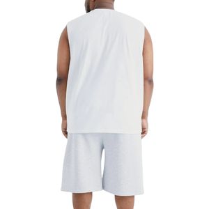 Débardeur de sport pour homme grande taille, à capuche, décolleté profond, respirant, léger, séchage rapide, pour la gym, l'entraînement, le fitness et la course à pied - Product Image 3