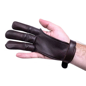 2025 derniers gants de tir à l'arc pour hommes de conception unique en cuir Browne pour les sports de plein air conçus au Pakistan - Product Image 5