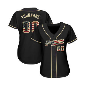 Maillot de baseball personnalisé de style professionnel, nom et numéro cousus, tissu de haute qualité, disponible pour les commandes en gros pour les équipes - Product Image 3