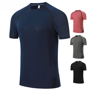Camiseta deportiva de gran tamaño con cuello redondo de poliéster 80% de alta calidad personalizada para hombre, Jersey informal con hombros caídos - Product Image 4