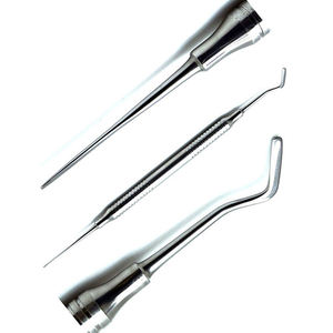 Instruments à poignée octogonale, source d'alimentation manuelle, instrument chirurgical, curettes dentaires et élévateur péritonéal Molt, Narham Enterprises - Product Image 3