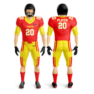 El mejor diseño de manga corta para hombre, conjunto de uniforme de excelente calidad, camisetas de fútbol americano, camiseta de fútbol americano - Product Image 1