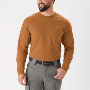 Camiseta de bolsillo clásica de algodón de primera calidad para hombre, camiseta de manga corta duradera y transpirable para el trabajo y trajes Casuales - Product Image 4