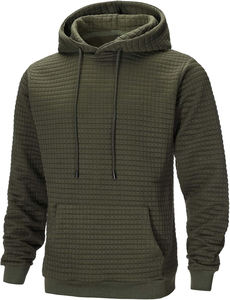 เสื้อฮู้ดแบบสวมหัวระบายอากาศได้สำหรับผู้ชายเสื้อมีฮู้ดผ้าฟลีซผ้าฝ้าย GSM - Product Image 2