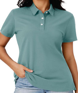 Classique affaires coton Piqué pour Polo grande taille hommes imprimé tricot pour femmes Style décontracté à manches courtes grande taille - Product Image 1