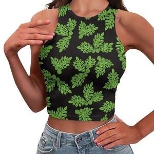 เสื้อยืดออกกำลังกายแขนสั้นสำหรับผู้หญิงเสื้อครอปใส่ออกกำลังกาย - Product Image 6