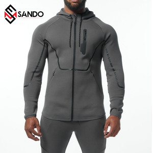 ชุดออกกำลังกายยืดได้ระบายอากาศได้ดีสำหรับฤดูใบไม้ผลิชุดออกกำลังกายสำหรับผู้ชายขนาดพลัสไซส์ออกแบบได้ตามต้องการ - Product Image 6