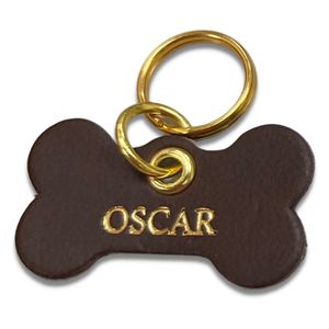 Pet Store Accessories Custom Leather Pet <b>Cat</b> ID <b>Tag</b> Leather Dog Name <b>Tag</b> - Product Image 1