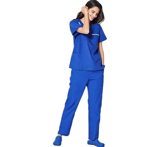 Unisex 2025 Spandex Impreso Médico Scrub Sets Cómodo Hospital Clínica Dental Enfermera Accesorios Mujeres Impreso Uniformes - Product Image 6