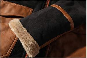 Veste en simili cuir pour femmes avec une coupe classique, douce et légère, pour l'automne, l'hiver et la mode quotidienne - Product Image 3