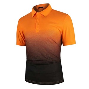 เสื้อโปโลแขนสั้นของผู้ชายเสื้อโปโลระบายอากาศได้ดีสีตามสั่งใหม่เสื้อผ้าผู้ชายสไตล์ไฮสตรีทฤดูร้อน - Product Image 2