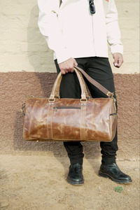 Offre Spéciale Crunch sacs à bagages en cuir multi-usages sac fait main sac de voyage unisexe grande taille multi-usages cheveux sur cacher fourrure sac à main - Product Image 5