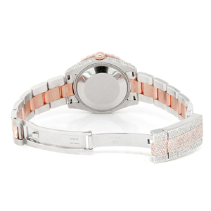 VVS Moissanite Quartz Luxury Custom Stainless Steel <b>Watch</b> for Men Hip Hop with Glass Dial Limited Edition - Product Image 4