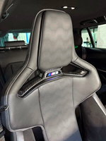 Revêtement de siège baquet en fibre de carbone sèche de qualité supérieure pour BMW G80 G82 G87 M2 M3 M4 Accessoires intérieurs en carbone S9