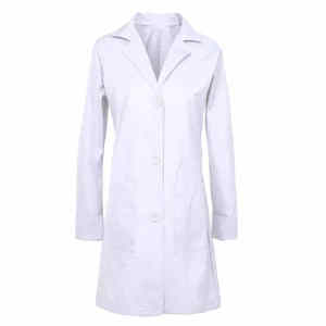 Bata de laboratorio médico unisex 100% algodón - Product Image 1