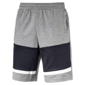 Short de survêtement de sport pour hommes en éponge française taille élastique design avec logo personnalisé, élégant, décontracté et confortable, à vendre - Product Image 1